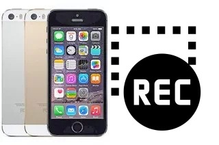 Record screen in Apple iPhone 5s