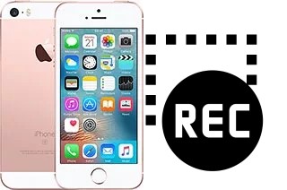 Record screen in Apple iPhone SE