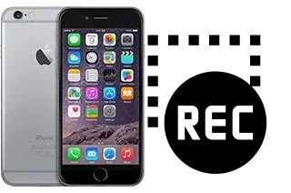 Record screen in Apple iPhone 6