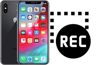 Record screen in Apple iPhone XS