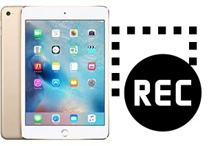 Record screen in Apple iPad mini 4