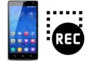 Record screen in Huawei Honor 3C