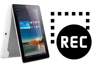 Record screen in Huawei MediaPad 10 Link