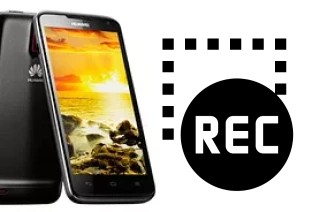 Record screen in Huawei Ascend D1