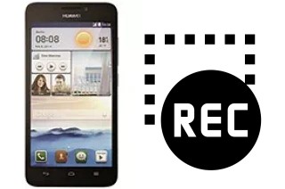 Record screen in Huawei Ascend G630