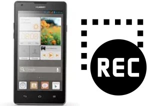 Record screen in Huawei Ascend G700