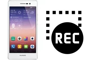 Record screen in Huawei Ascend P7