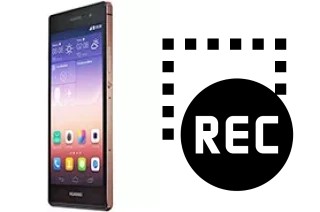 Record screen in Huawei Ascend P7 Sapphire Edition