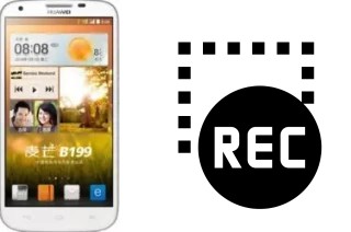 Record screen in Huawei B199