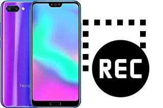 Record screen in Huawei Honor 10