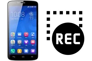 Record screen in Huawei Honor 3C Play