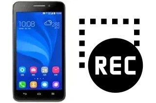 Record screen in Huawei Honor 4 Play