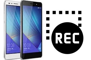 Record screen in Huawei Honor 7