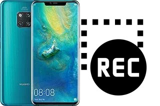 Record screen in Huawei Mate 20 Pro