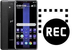 Record screen in Huawei Mate 20 RS Porsche Design