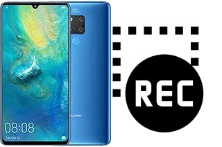 Record screen on Huawei Mate 20 X