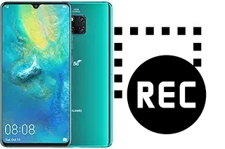 Record screen in Huawei Mate 20 X (5G)