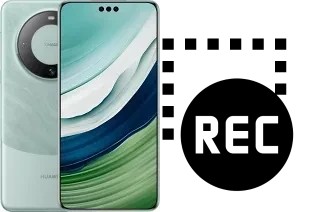 Record screen in Huawei Mate 60 Pro