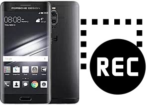 Record screen in Huawei Mate 9 Porsche Design