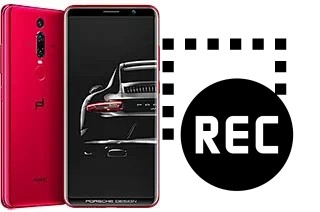 Record screen in Huawei Mate RS Porsche Design