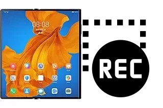 Record screen in Huawei Mate Xs