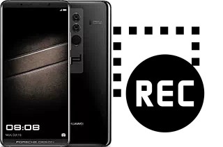 Record screen in Huawei Mate 10 Porsche Design