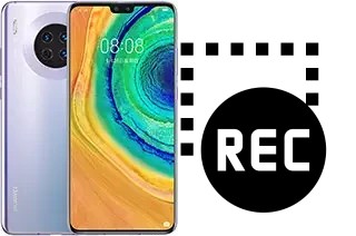 Record screen in Huawei Mate 30