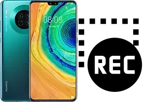 Record screen in Huawei Mate 30 5G