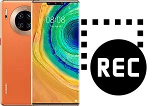 Record screen in Huawei Mate 30E Pro 5G