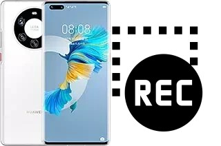 Record screen in Huawei Mate 40 Pro+