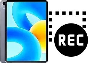 Record screen in Huawei MatePad 11.5