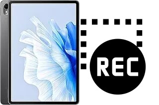 Record screen in Huawei MatePad Air