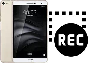 Record screen in Huawei MediaPad M2 7.0