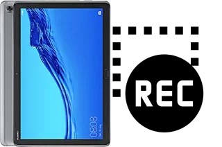 Record screen in Huawei MediaPad M5 lite