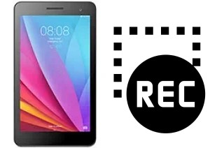 Record screen in Huawei MediaPad T1 7.0 Plus