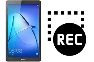 Record screen in Huawei MediaPad T3 7.0