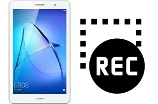 Record screen in Huawei MediaPad T3 8.0