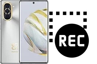 Record screen in Huawei nova 10