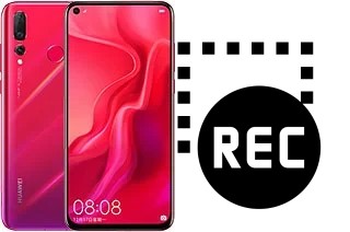 Record screen in Huawei nova 4