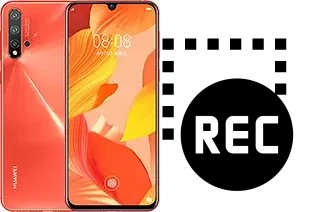 Record screen in Huawei nova 5 Pro