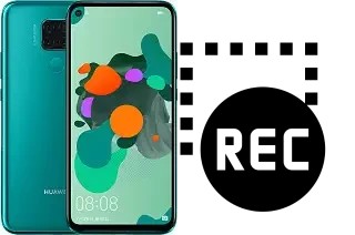 Record screen in Huawei nova 5i Pro