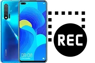 Record screen in Huawei nova 6 5G