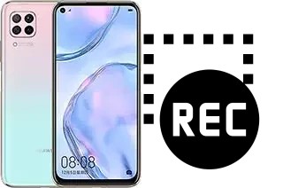 Record screen in Huawei nova 7i