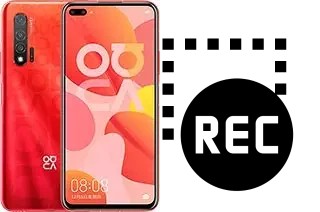 Record screen in Huawei nova 6