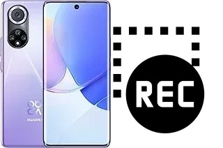 Record screen in Huawei nova 9