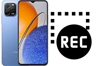 Record screen in Huawei nova Y61