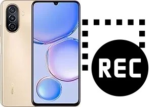 Record screen in Huawei nova Y71