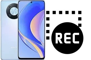 Record screen in Huawei nova Y90