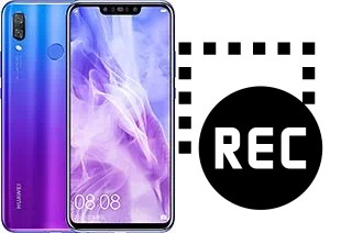 Record screen in Huawei nova 3