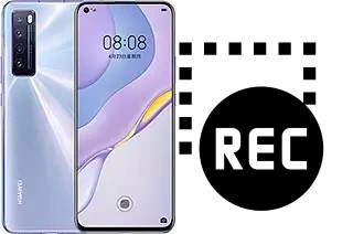 Record screen in Huawei nova 7 5G